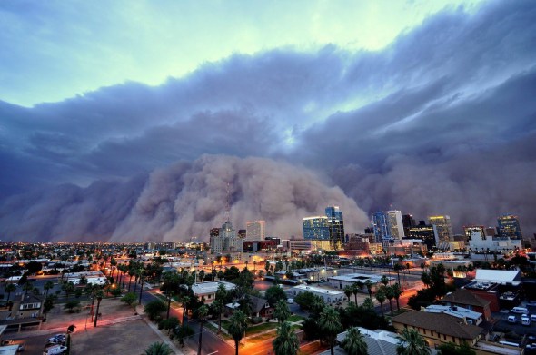 Dust Storm In Phoenix